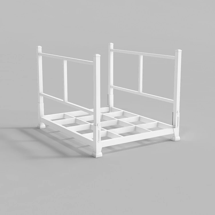 Stackable Folded Galvanized Steel Stillage